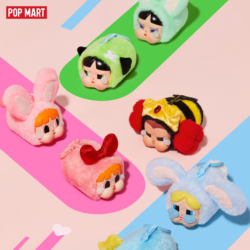 CRYBABY × Powerpuff Girls Series-Vinyl Face Plush Blind Box, Mystery Box