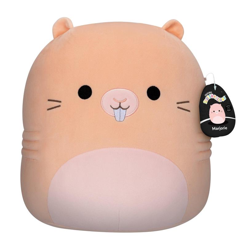 Squishmallows Plush Toy: Marjorie, Pink Naked Mole Rat, 12 Inch, Select Series, Super Soft, Stuffed Animal Toy, Premium Collectible Toy