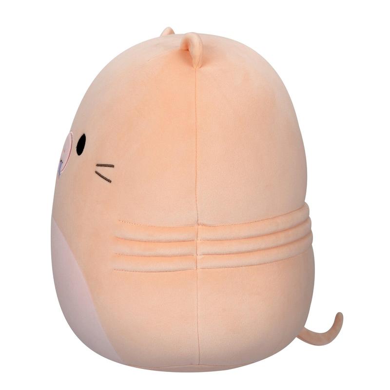 Squishmallows Plush Toy: Marjorie, Pink Naked Mole Rat, 12 Inch, Select Series, Super Soft, Stuffed Animal Toy, Premium Collectible Toy