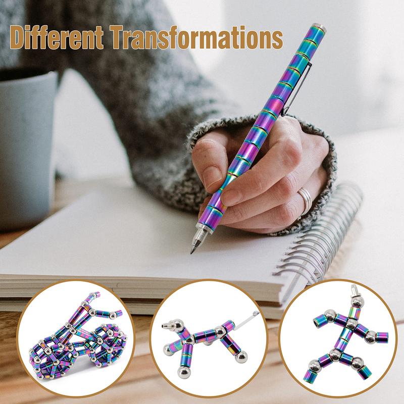 Magnetic Fidget Pen，Cool Fidget，Gift for Teenage,Figette Perfect for Stress Relief and Focus - Great Fidget for Adults and Teens