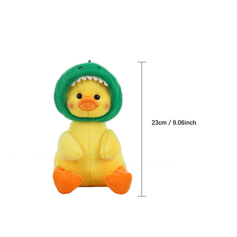 9-inch cute hooded duck doll stuffed animal cartoon decoration birthday gift&holiday gift walmart duck plush