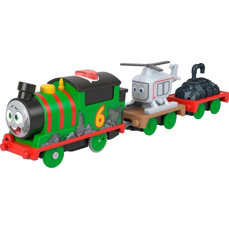 Motorized Toy Train Talking Thomas Engine with Sounds & Phrases Plus Cargo for Preschool Kids Ages 3+ Years-