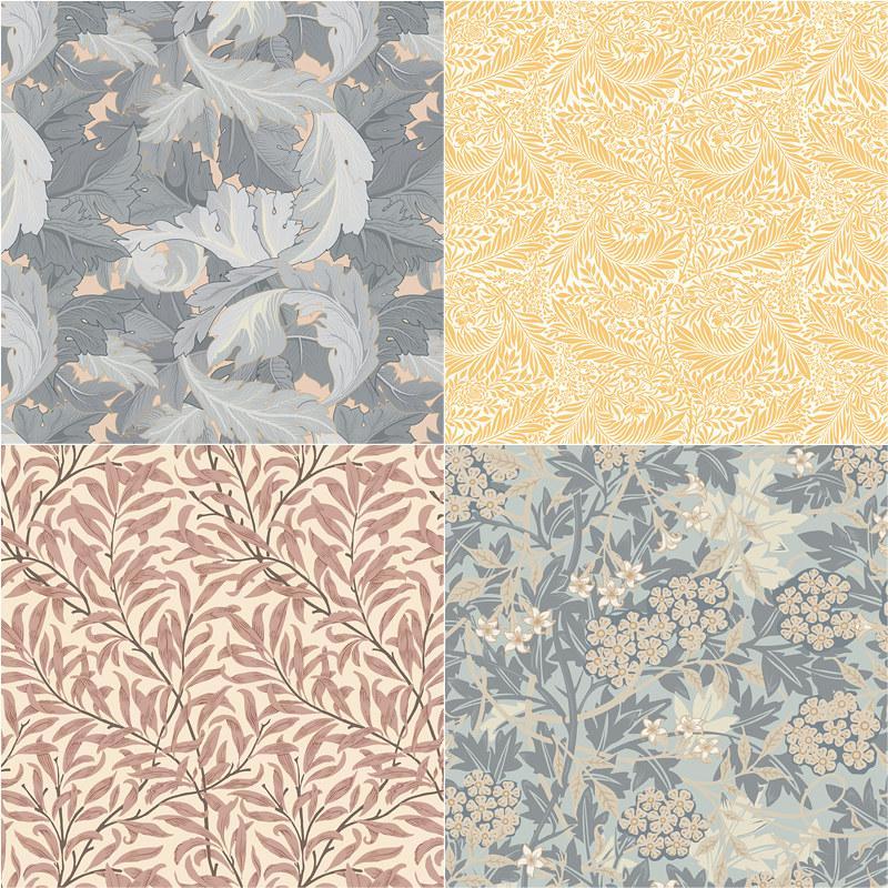 12pcs Retro Floral Pattern Material Paper, DIY Decorative Background Paper For Scrapbooking & Journal Making