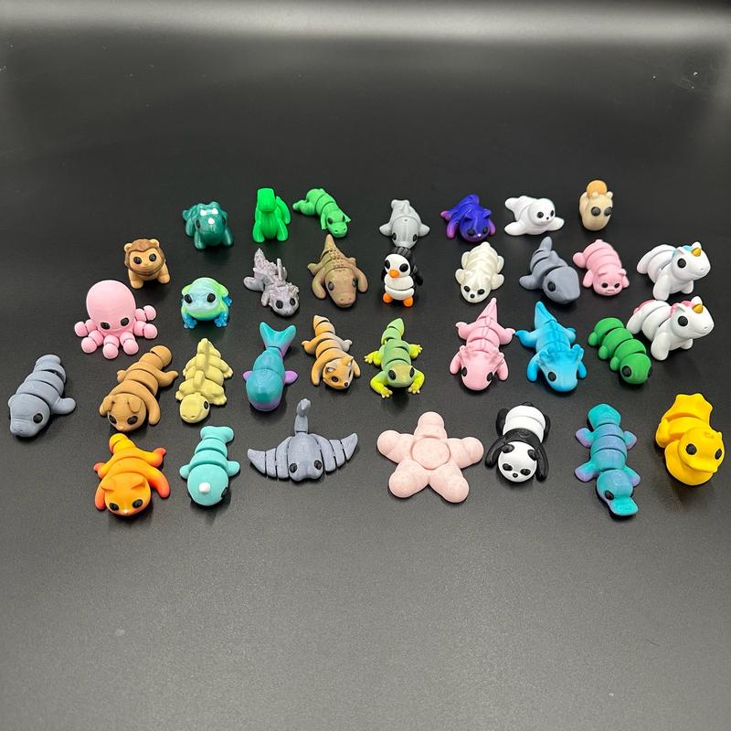 Mini Pocket Friends Figurines - Pocket-Sized Figures for Collectors