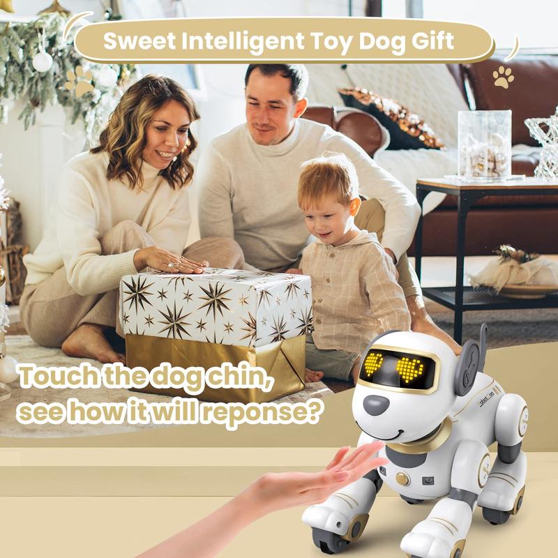 Stress relief toys, children's toys, 8-12 years old children's robot dogs, pet robot dogs, 12 years old boys and girls toys