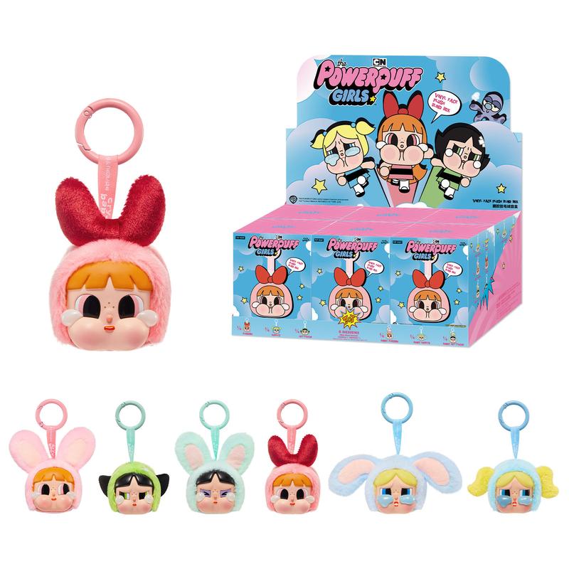 CRYBABY × Powerpuff Girls Series-Vinyl Face Plush Blind Box, Mystery Box