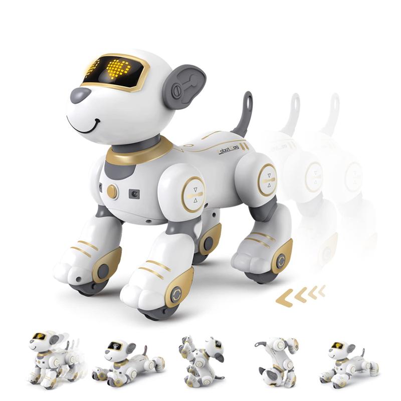 Stress relief toys, children's toys, 8-12 years old children's robot dogs, pet robot dogs, 12 years old boys and girls toys