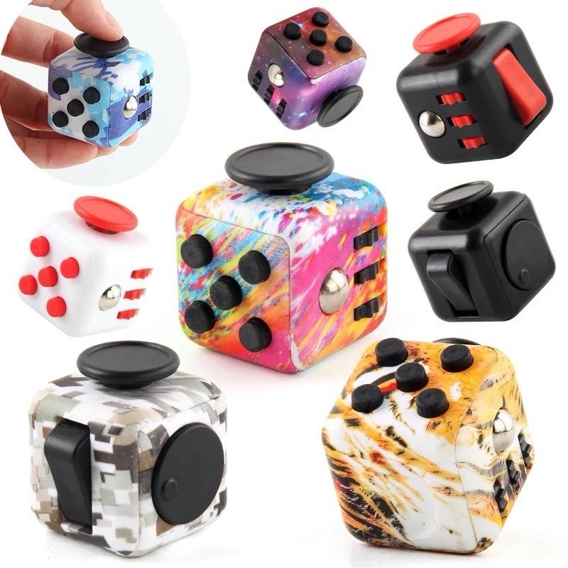 6 Sided Fidget Stress Relief Dice Toy - Perfect for Stress Relief