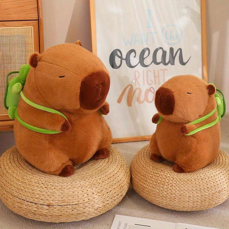 Cute Capybara Plush Toy Kawaii Capybara Stuffed Animals Capybara Stuffed Toy,Soft Capybara Plush Doll for Kids childhood  stuffed