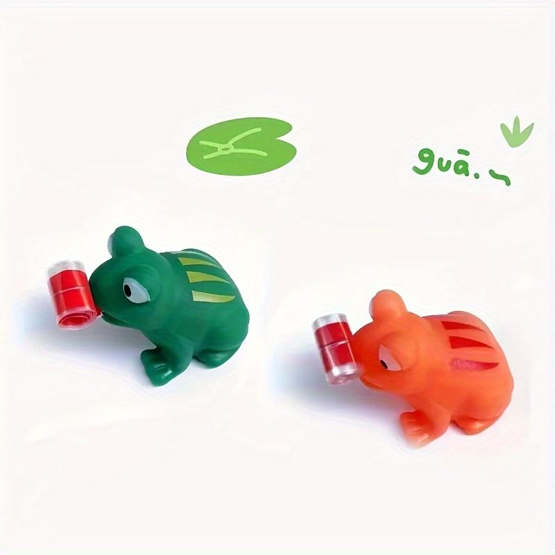 5pcs Funny Tongue Out Little Frog Toys - Decompression Venting Toys for Early Education and Party Decorations - Small Gifts for Kids and Adults