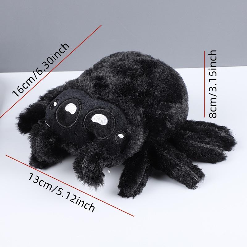 Cute Spider Design Plush Toy Ornament, 1 Count Lovely Soft Plush Toy, Stuffed Toy for Home & Office Decor, Fun Gift for Friends