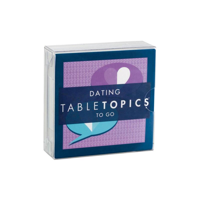 TableTopics Dating To Go - 40 Conversation Cards to Break The Ice and Get to Know Your Date