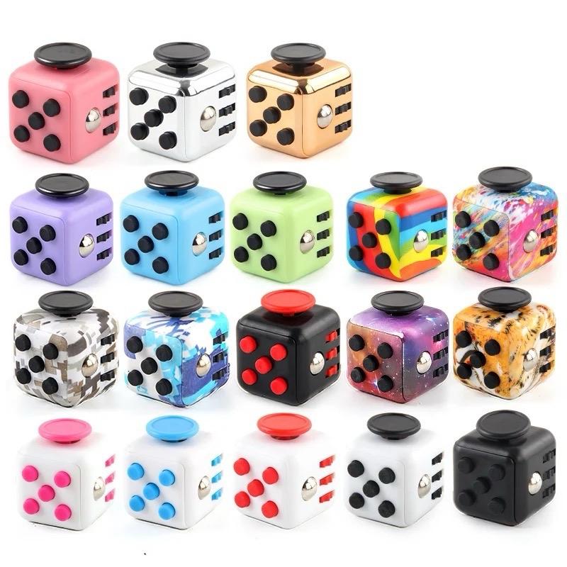 6 Sided Fidget Stress Relief Dice Toy - Perfect for Stress Relief