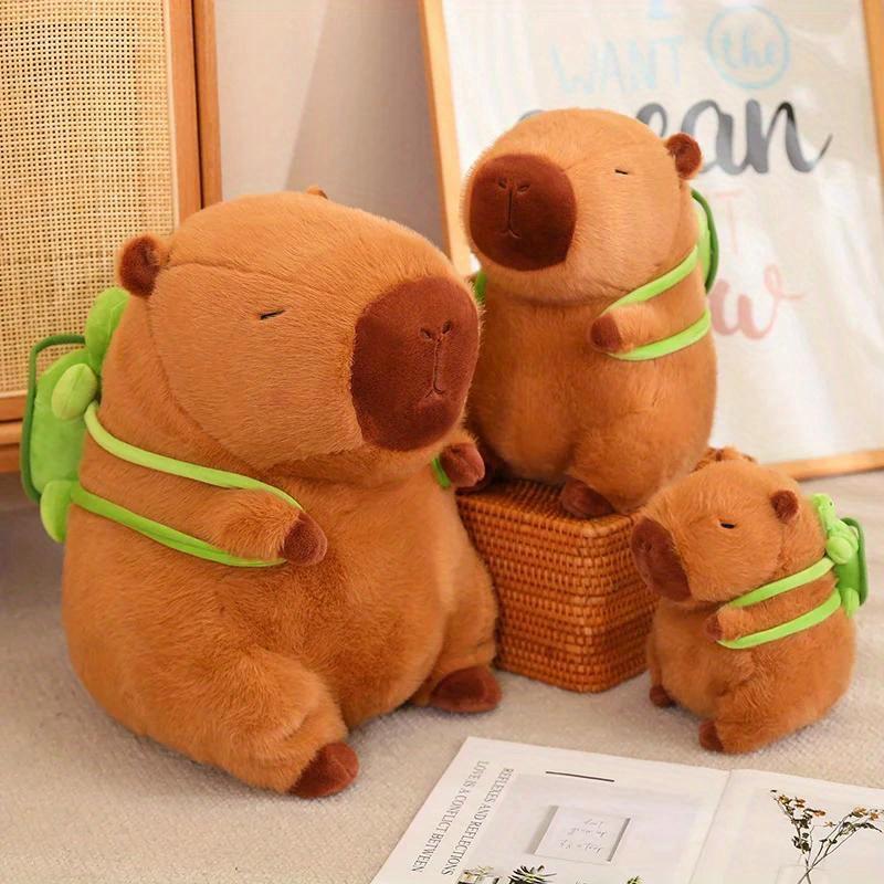 Cute Capybara Plush Toy Kawaii Capybara Stuffed Animals Capybara Stuffed Toy,Soft Capybara Plush Doll for Kids childhood  stuffed