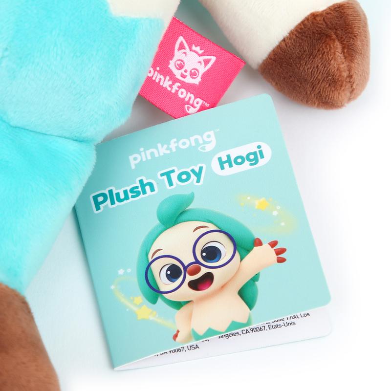 Pinkfong Hogi Plush Toy - 12-Inch Interactive Stuffed Doll for Babies and Toddlers 1-3, Child-Friendly Design, Machine Washable