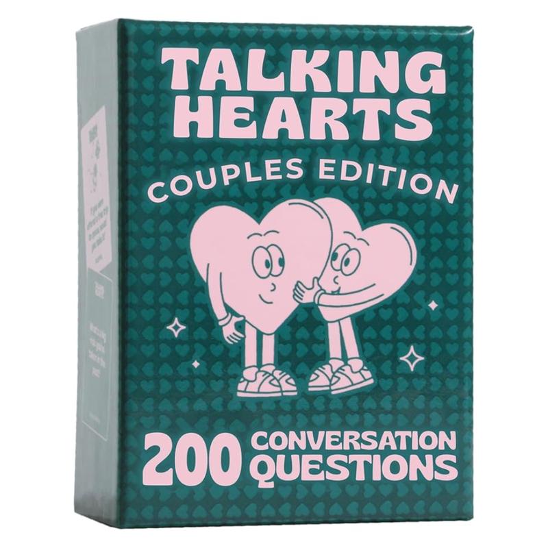 Conversation Cards - Couple Card Game for Date Nights & Travel Adventures | Great Valentine's Gift for Couples - 200 Questions & 2 Wild Cards - Dive into Deeper Bonds!