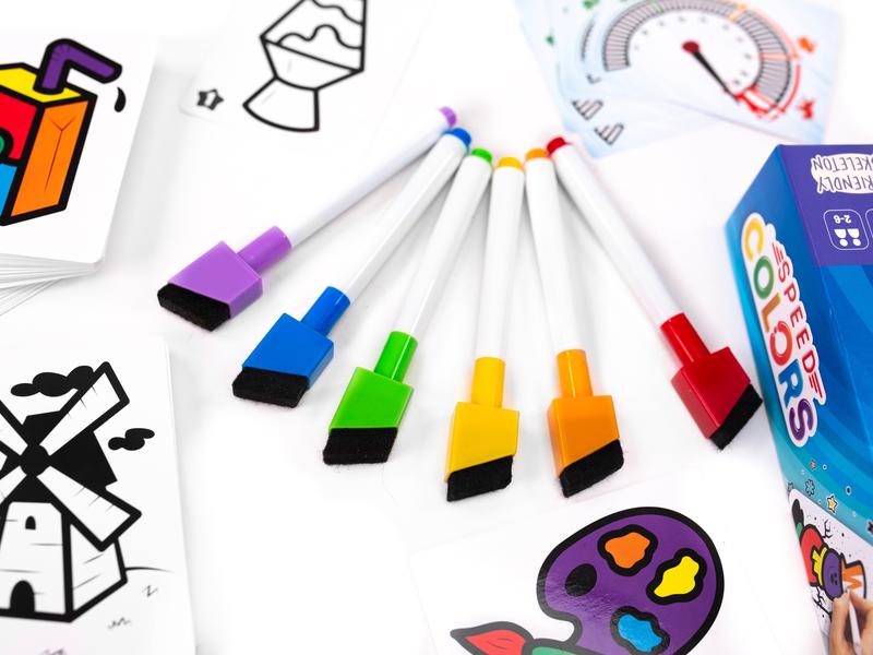 Speed Colors | Coloring Game | Color Quickly and Correctly | Great for Kids!