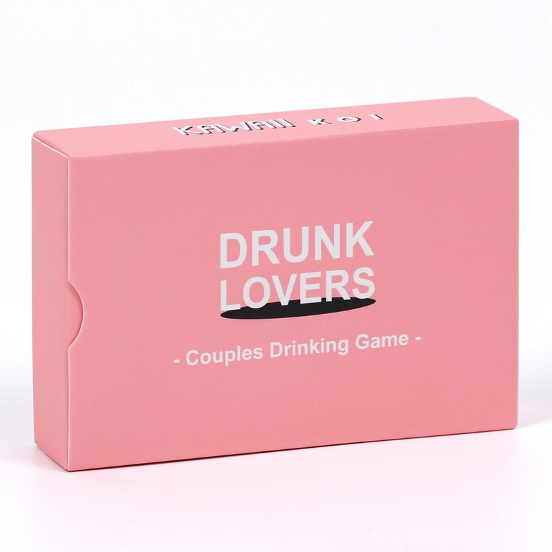 Couple Drinking Card, 1 Box Couple Drinking Card Game, Entertaining Game Card for Promoting Relationship, Party Game Card for Couple