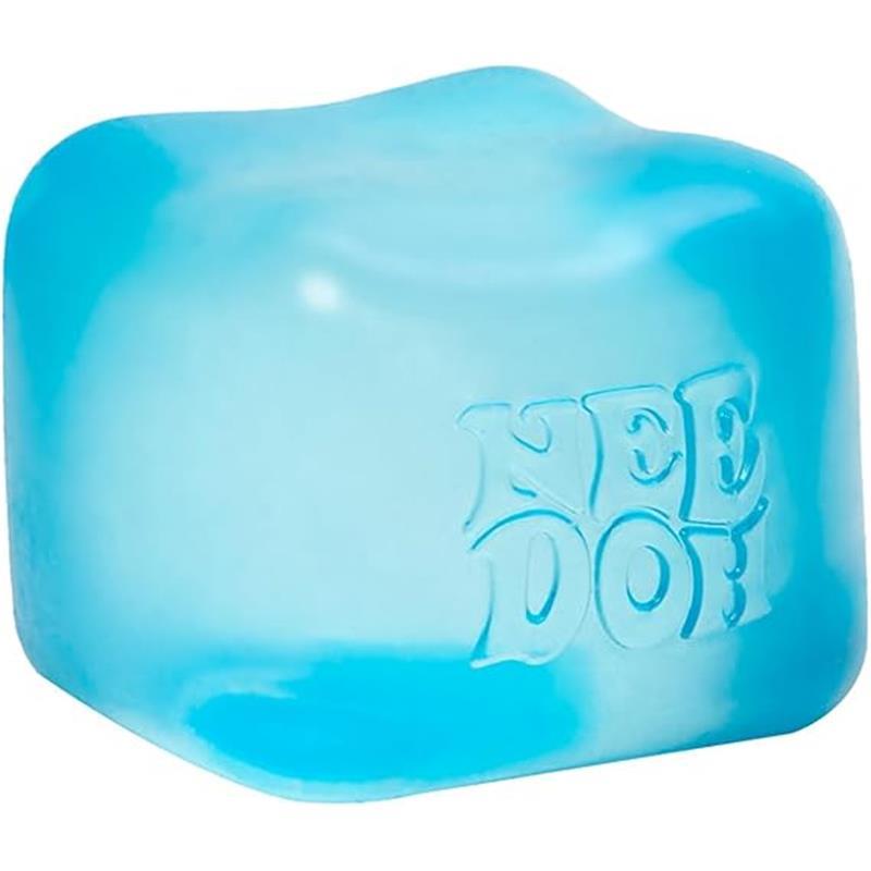 NeeDoh Nice Cube - Sensory Squeeze Toy with Super Solid Squish - 2.25