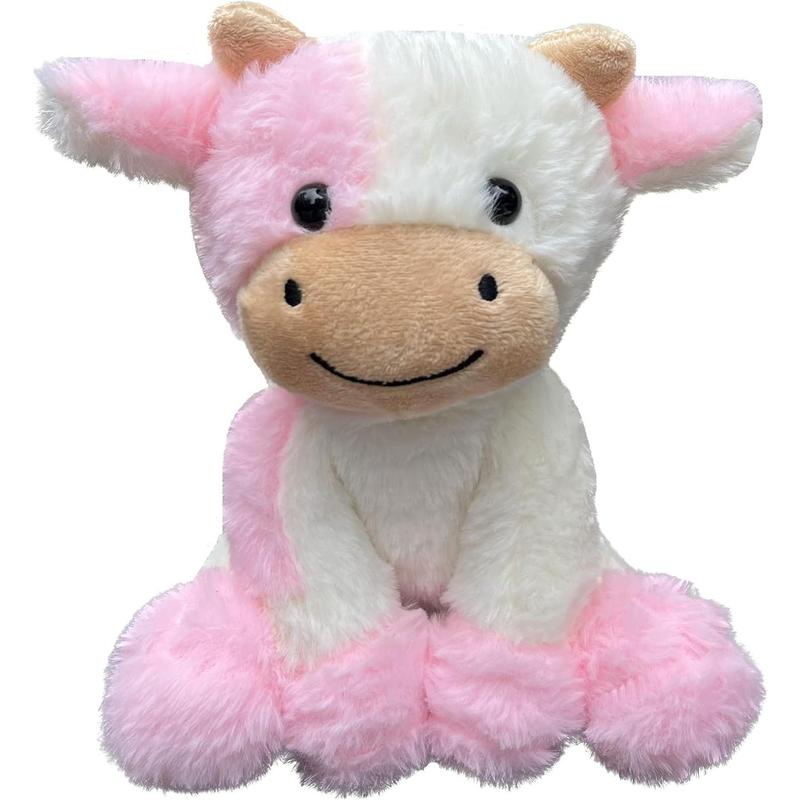 9 inches Cow Stuffed Animal Soft Plush Cute Cow Doll for Boys Girls (Brown Cow)