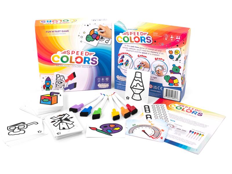 Speed Colors | Coloring Game | Color Quickly and Correctly | Great for Kids!