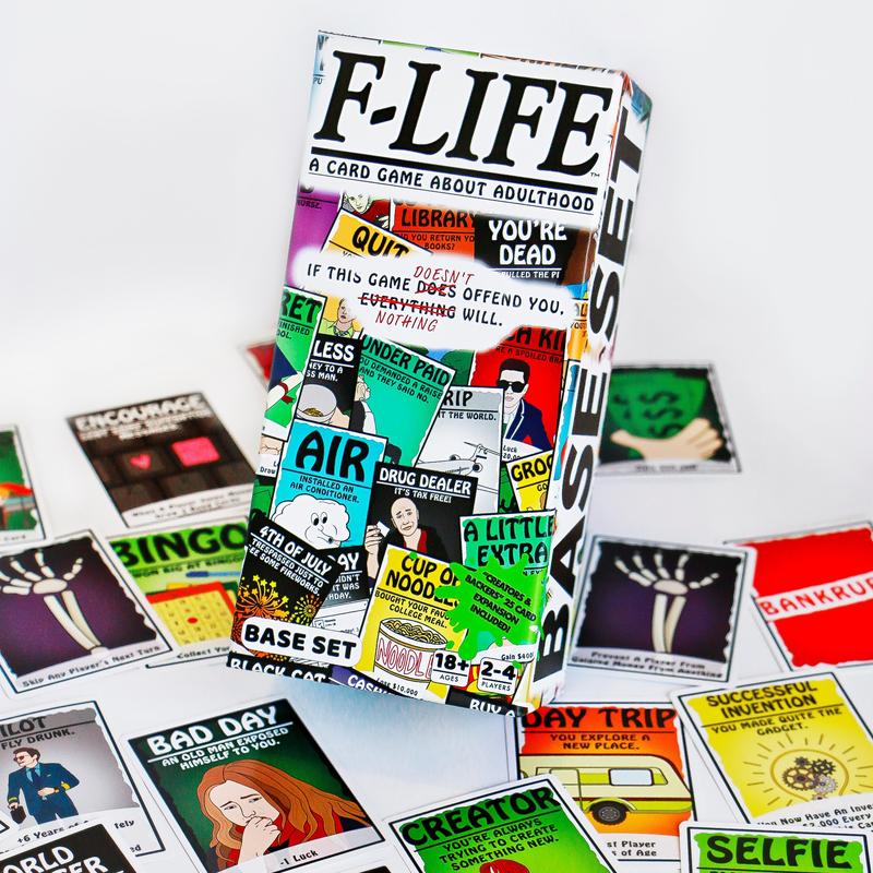 F-Life: A Card Game About Adulthood