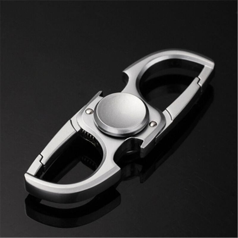 Finger Spinner Fidget Hand Spinner Anti-Anxiety Toy Relieves Stress Finger Spinner Ketchain Bottle Opener EDC Adult Kids Boy Toy