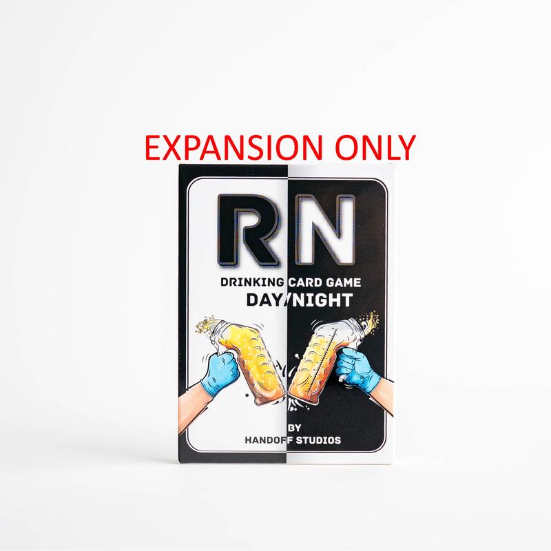 RN Drinking Card Game Day & Night Shift Expansion Pack - Additional Cards to Give a Fun Twist to the Base Game