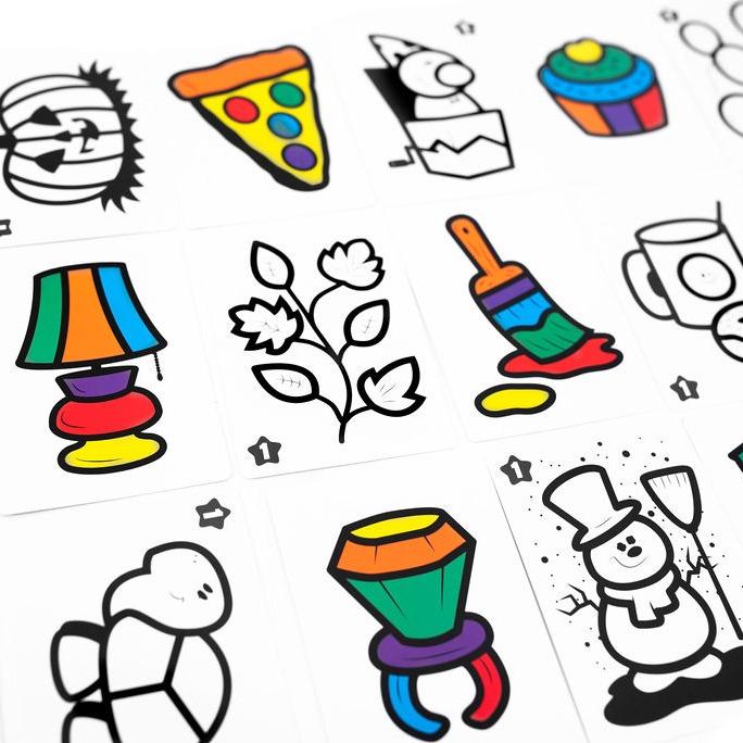 Speed Colors | Coloring Game | Color Quickly and Correctly | Great for Kids!