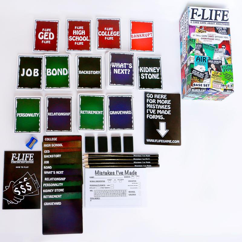 F-Life: A Card Game About Adulthood