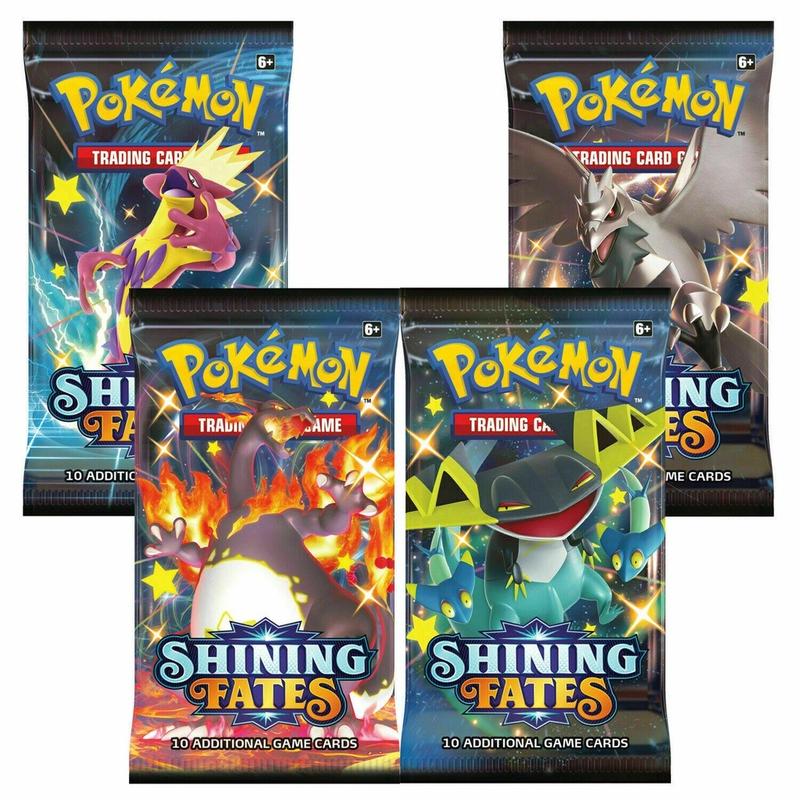 Genenic Pokemon Cards Team Up Board Game Shining Evolutions Unbroken