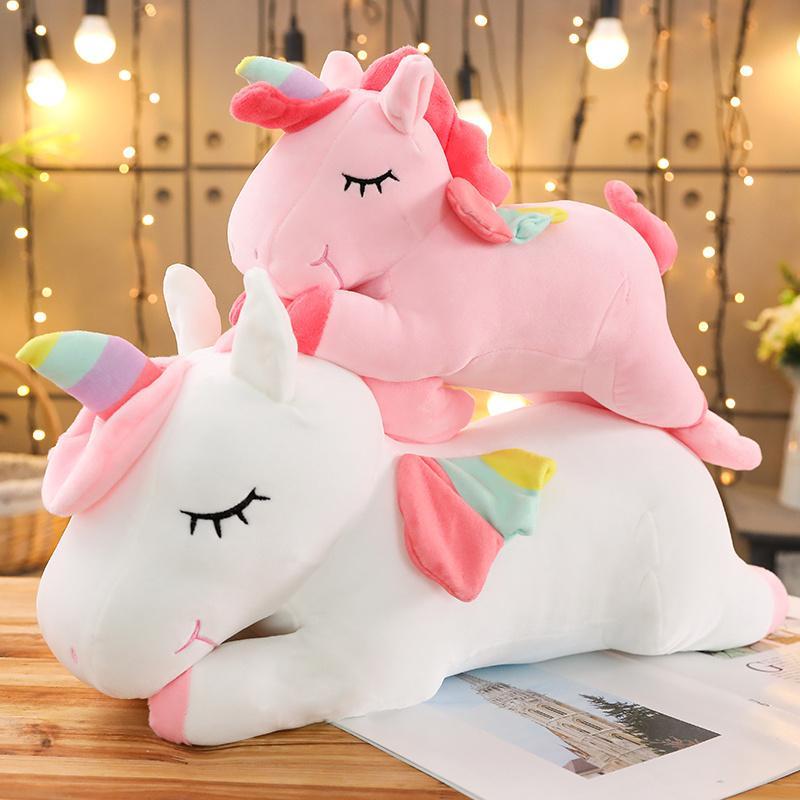 Cute Unicorn Design Plush Toy, Soft Plush Unicorn Stuffed Toy, Birthday Gift, Home Decor Ornament, Room Decor