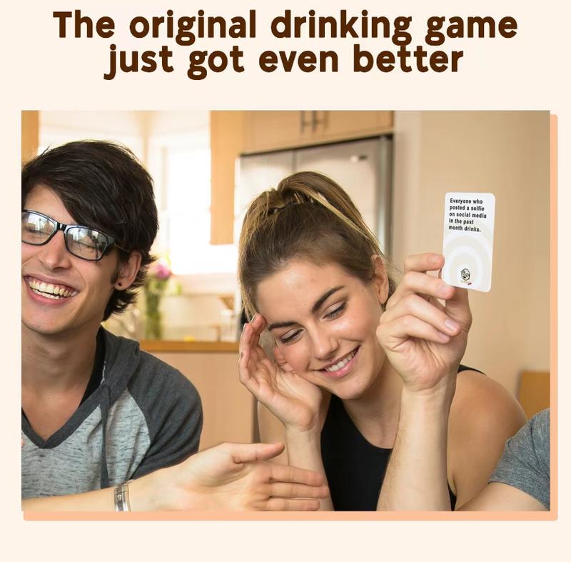 These cards will make sure you're drinking: perfect for the dinner table, home. Christmas Party Game Night Fun Adult Party