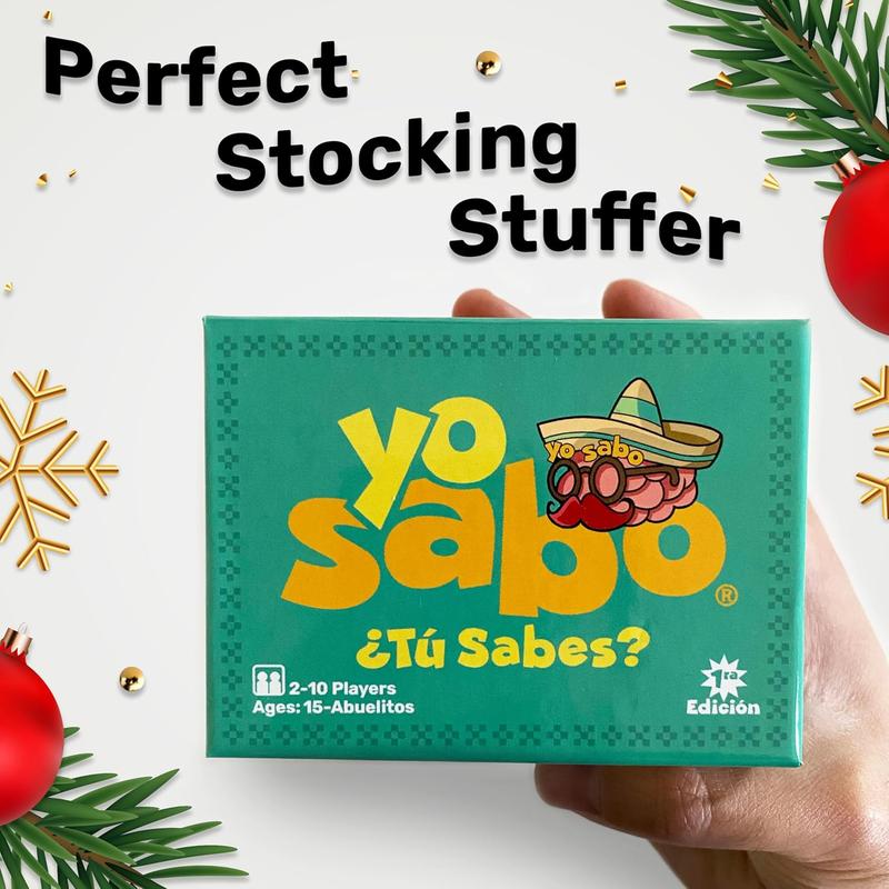 Family Friendly Bilingual Card Game for Game Nights - Hilarious Challenges, Trivia & Spanish Learning Fun for All Ages - Juego de Mesa