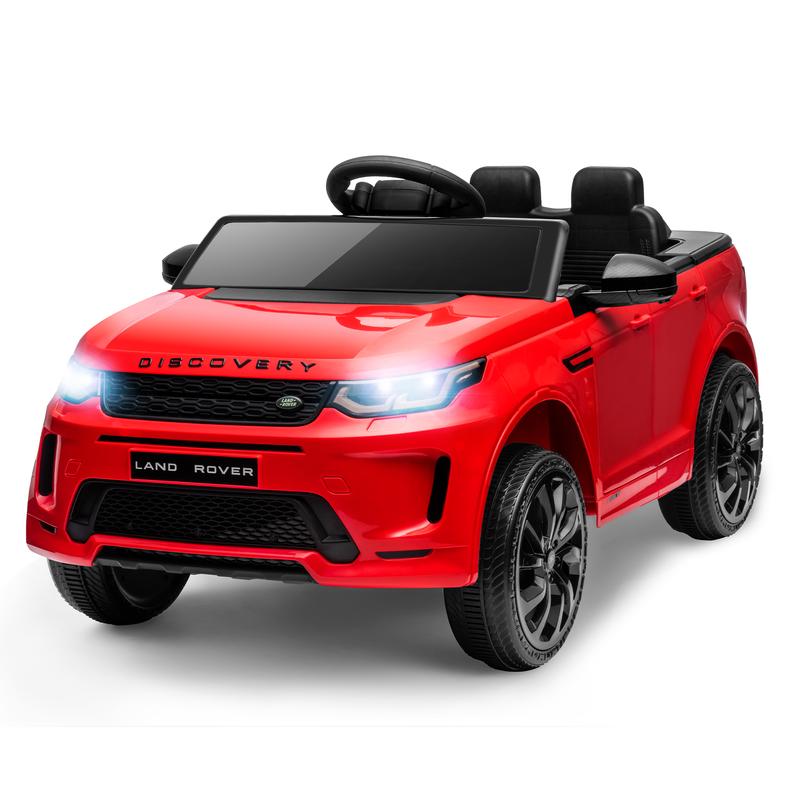 ANPABO 12V Land Rover Licensed Kids Electric Car with Remote Control, Music Player, LED Light, 1 Seater , Ideal Gift for Boys and Girls