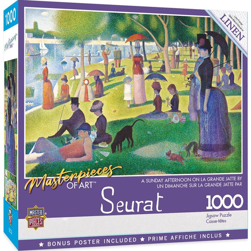 MasterPieces - MasterPieces of Art - Sunday on La Grande Jatte 1000 Piece Puzzle