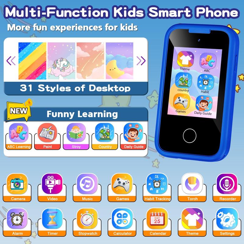 Kids Smart Unicorn Toy Phone: 2.8