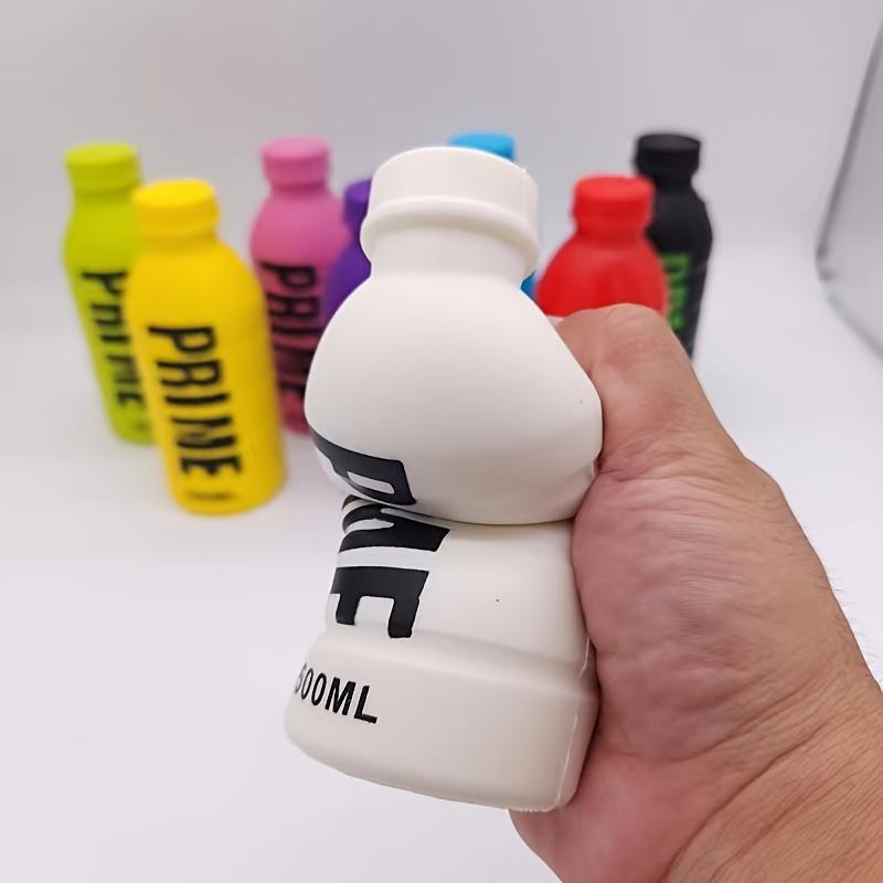 Drinking Energy Bottle Pinch Funny Automobile Decor, Slow Rebound Decompressing Decoration, Drink Bottle PU Sponge Multicolored Random Color Decoration