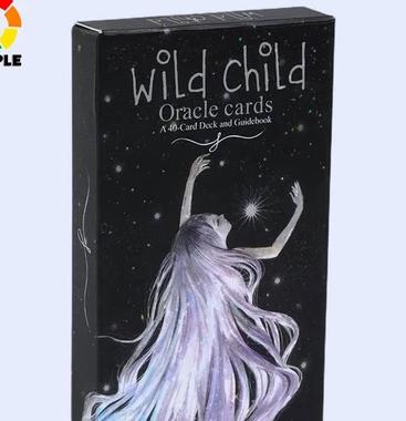 Wild Child Oracle 40pcs Card Deck Indie Oracle Deck Beautifully Illustrated Tarot Card Game