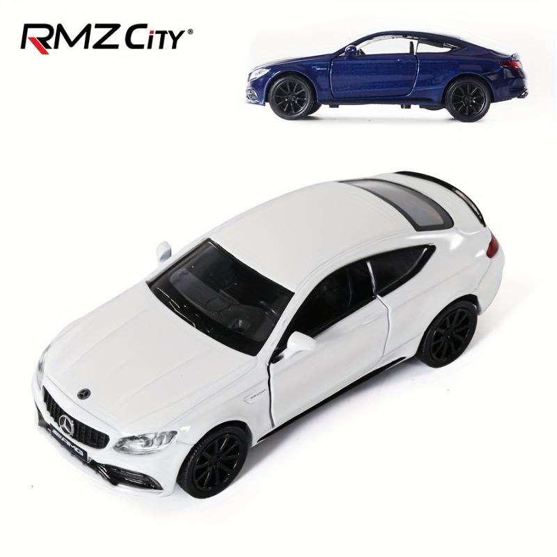 RMZ Simulation 1:36 Alloy Mercedes Benz C63 S Car Model Toy Car Ornaments Pull-back Car Model Toy Birthday Gift