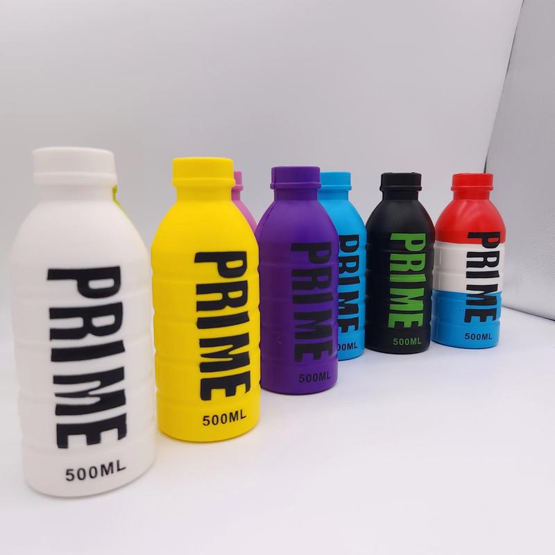 Drinking Energy Bottle Pinch Funny Automobile Decor, Slow Rebound Decompressing Decoration, Drink Bottle PU Sponge Multicolored Random Color Decoration