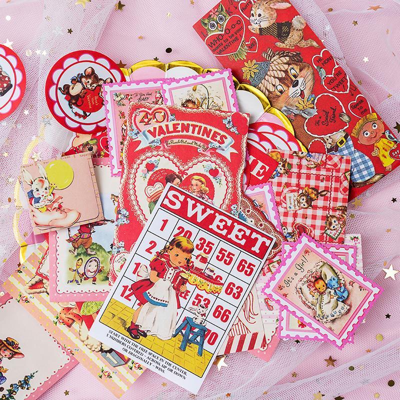 55pcs Vintage Design Skateboard Decorative Stickers, Waterproof Scrapbook Decorative Stickers, Envelope Sealing Stickers, DIY Decorating Tool Accessories, Scrapbook Decorative Materials