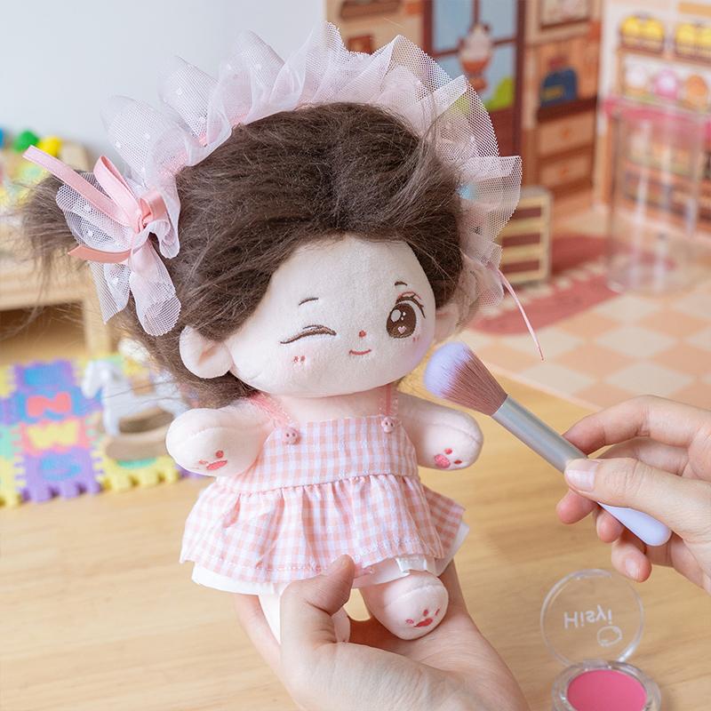 CALEMBOU  Plush Doll,7.8in Cute Cotton Doll with Skeleton Anime Plushies Soft Stuffed Dress Up Doll Kawaii Toys Gifts