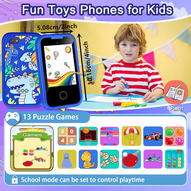 Kids Smart Unicorn Toy Phone: 2.8