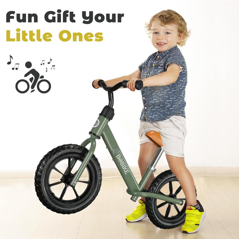 Toddler Balance Bike Christmas Toys for 2 to 5 Year Old Girls Boys Adjustable Seat and Handlebar No-Pedal Training Outdoor Bike Best Gifts for Kids