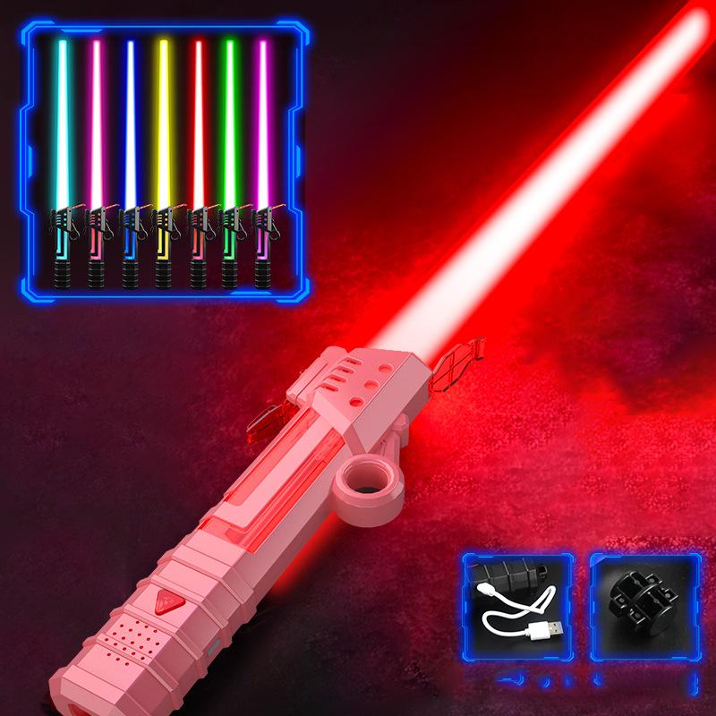 Ultimate LED Light saber with 7 Color Function and Quick Charging, Perfect for Cosplaying, Role-Playing, Galactic Themed Kids, Galaxy War Fighters