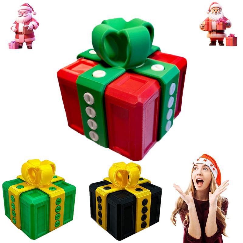 Puzzle Present Unwrap the Challenge! Annoying gift box, 3D Printed Prank Gift Box - Great for Christmas, Birthdays, and Other Holidays - Perfect Funny Gift