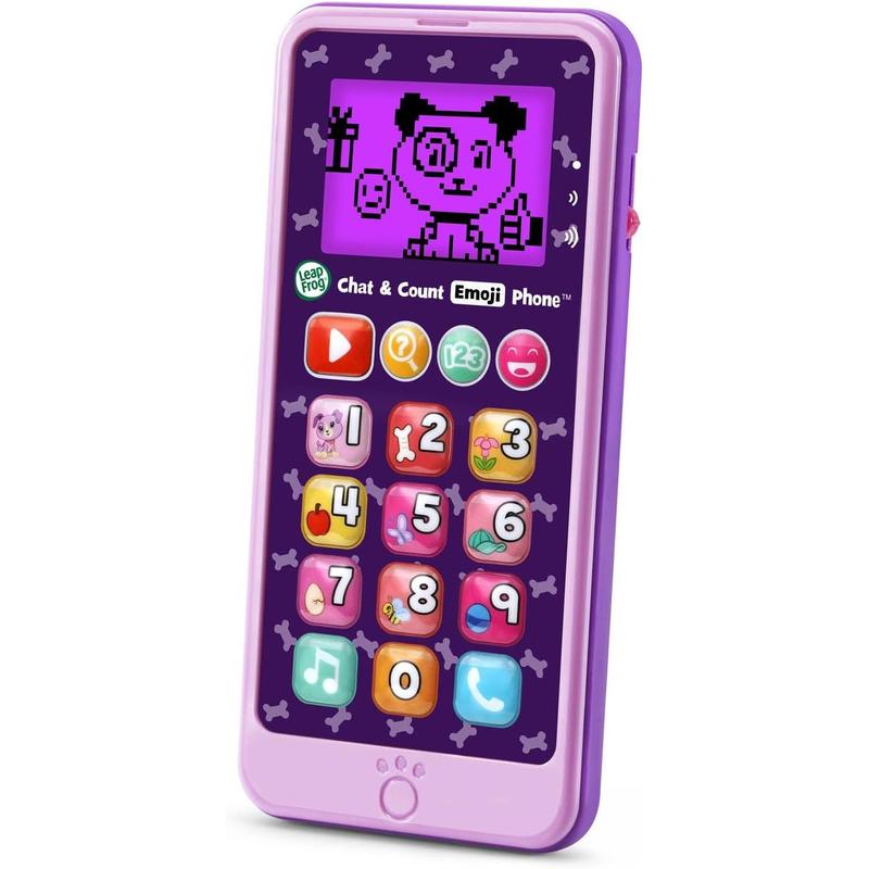 LeapFrog Chat and Count Emoji Phone, Purple