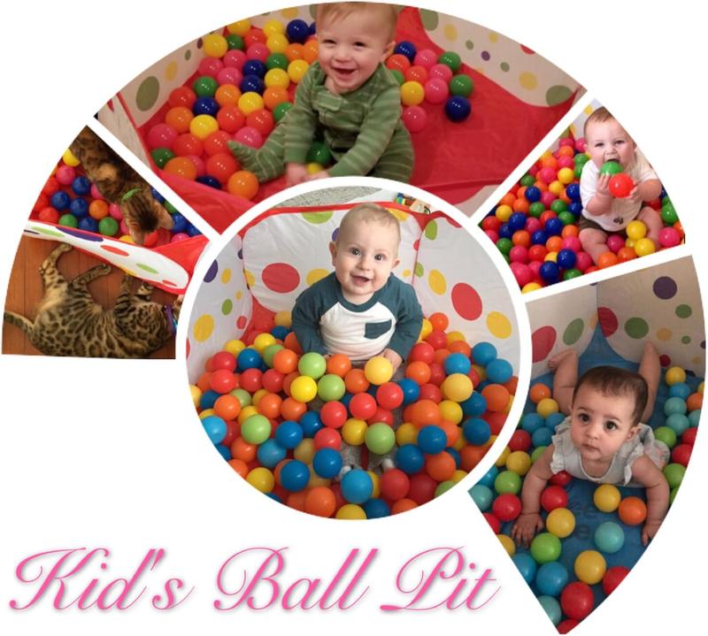 Christmas Kids Ball Pit Large Pop Up Tent for Indoor Outdoor Baby Playpen with Zipper Storage Bag Balls Not Included