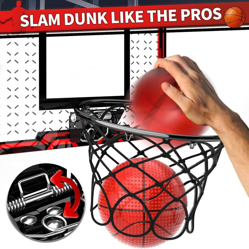 Basketball Hoop Indoor for , Mini Basketball Hoop with 4 Balls, Basketball Toys for  6 7 8 9 10 11 12 Year Old Boys